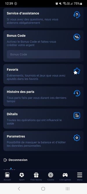 Paris Sportifs via l'Application 1Win au Burkina Faso